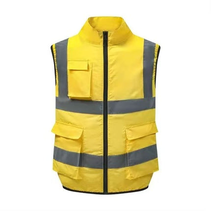 Summer Cooling Vest Site Clothes with Electric Fan Refrigeration Air Conditioning Clothing Outdoor Summer Prevention Work Clothes Vest