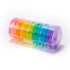 Transparent + seven colors