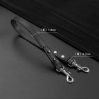 Black shoulder section (60cm) silver buckle