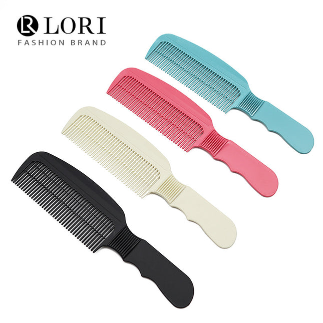 Walr WAHL hairdresser hair clipper comb plastic hook comb handle comb color BarberShop comb
