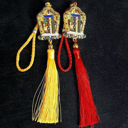 Xizang Ethnic Handicrafts Ten-Phase Free Car Pendants Car Hangings Interior Accessories Car Pendants Pendants Pendants