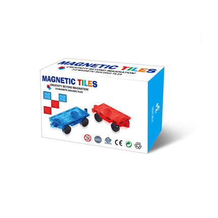 Color Window Magnetic Sheet Car Building Color Window Compatible with Loose Sheet Magnetic Building Blocks Colorful Magnetic Sheet Magnetic Sheet Car