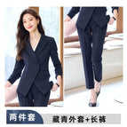 Navy blue suit + pants / S