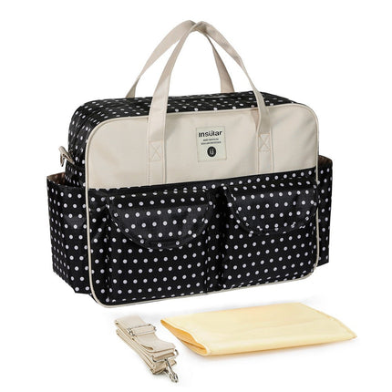 Multifunctional Cross-Body Mommy Bag for Pregnant Women, Fashionable Waterproof Mother and Baby Bag, Portable Maternity Bag, Mother Bag Cross-Border