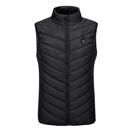 Explosive wholesale multi-zone heating clothing heating vest for men and women warm winter intelligent constant temperature safety electric heating clothing vest