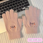 3#A pair of smiley bear pink