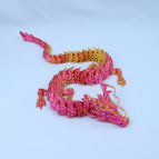 30cm red gold Chinese dragon
