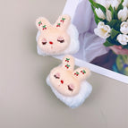 White wrist strap/2 off-white rabbits