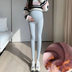 light gray winter fleece-lined / M