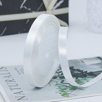 1cm Ribbon Gift Packaging Ribbon Cake Baking Gift Box Ribbon Wedding Decoration Cross-border Ribbon Wholesale