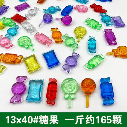 Crystal Children's Diamond Dolphin plastic gem colorful princess play house game archaeological digging gem game toy