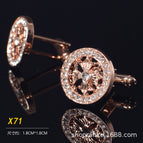 X71 luxury hollow rose gold / Alloy