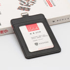 Black (contrast color work id badge)