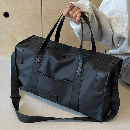 Large Capacity Travel Bag Can Carry Fashionable Luggage Bag Retro Handbag Dry and Wet Separate Sports Fitness Bag
