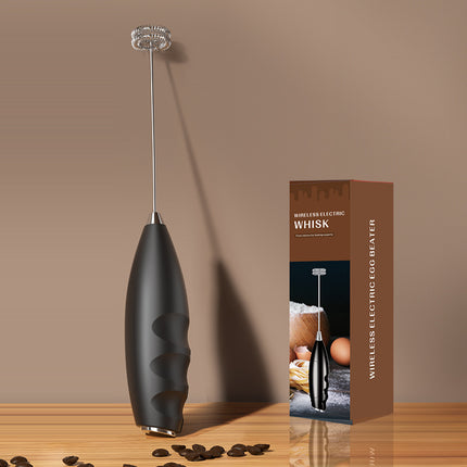 Cross-border handheld milk frother household wireless electric milk coffee mixing rod baking egg white frother