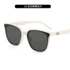 Off-white frame black and gray film