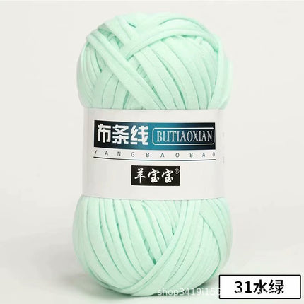 Cloth thread hand-woven bag thread crocheted home carpet wool DIY Hyun-a with factory wholesale