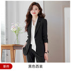 One-piece black suit / S