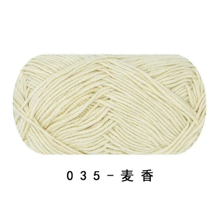 Ruyi Bird Four-Strand Combed Milk Cotton 40g DIY Handmade Crochet Doll Wholesale Wool Ball Ready Stock