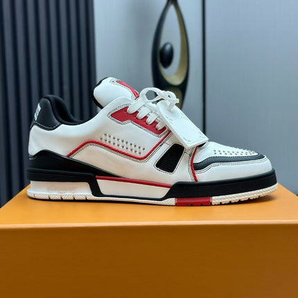 Guangzhou Top-Grade Genuine Leather Air Rubber Chip Lujia Trainer Handbag for Men and Women, Casual Sports Eco-Friendly Rubber Scent