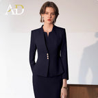 Navy blue suit / S