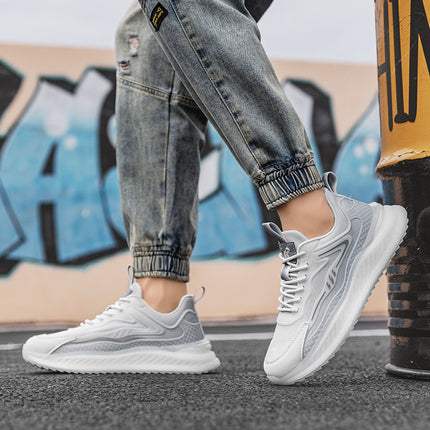 Men's Shoes 2026 Spring/Summer Mesh Breathable Sneakers Men's Popcorn Running Shoes Casual Shoes Fashion Trendy Dad Shoes
