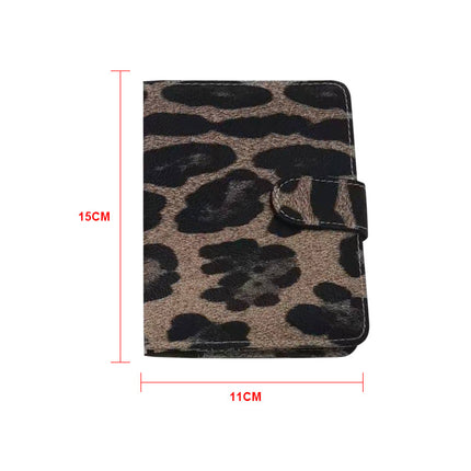 Pu Leather Passport Holder Card Holder Rfid Multi-Card Slot Document Holder Ticket Protector Supports Cross-Border Spot Supply