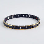 Black gold 0.7cm narrow band