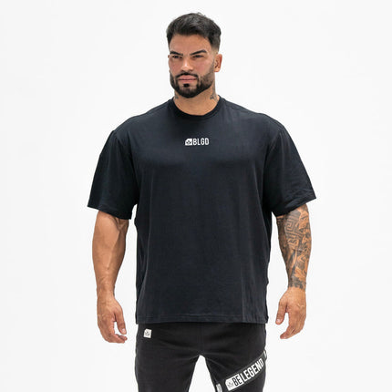 New Arrival Muscle Fitness Brothers Sports Short-sleeved Men's Summer Round Neck Loose Large Size Casual Running Training T-shirt