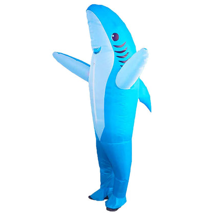 Cross-Border New Carnival Big Lobster Inflatable Costume Toy Halloween Party Marine Animal Shark Inflatable Suit