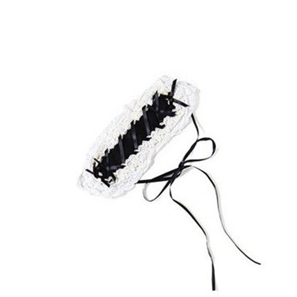 Spot thin baby doll ribbon lace dress dress headdress recruit a generation of hair