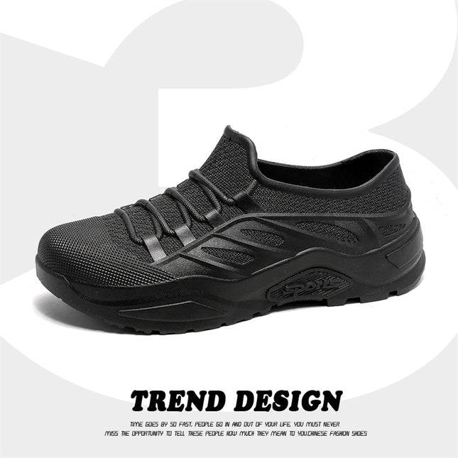 Fashion rain boots spring and autumn men's waterproof non-slip wear-resistant low-top shoes casual comfortable fishing chef labor protection shoes wholesale