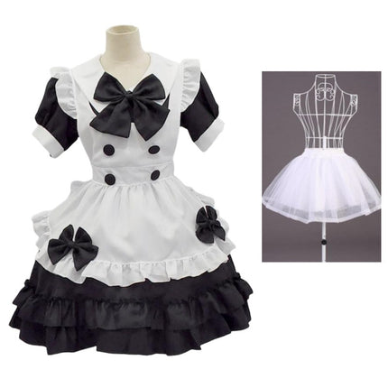 Exported to Japan Lolita Dress Lolita Lolita Dress Maid Uniform Soft Girl Cafe Maid Uniform