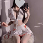 Nurse suit + model socks / S