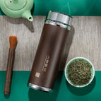 Bare Cup-small carton packaging / Yazhen-black wood grain (450ML)