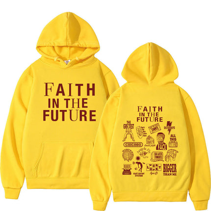 Faith in the Future 2024 Tour Concert Hoodie Men Fashion Vin