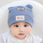 Hat bear blue single hat / 1-12 months 38-46cm