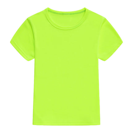 Summer Kindergarten Class Uniform Printed Primary School Student Summer Camp Quick-Drying T-Shirt Children's Day Advertising Shirt Kidsren's T-Shirt Customization
