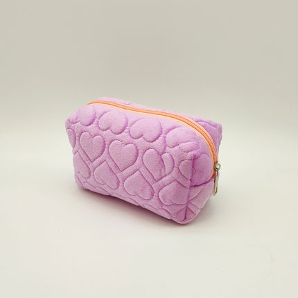 New Love Pillow Storage Bag Cosmetic Bag High-Looking Extra Large Capacity Student Storage Pen Bag Foreign Trade Wholesale