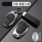 [changan h smart 3-button-metallic black] shell + ring crescent buckle / No specifications