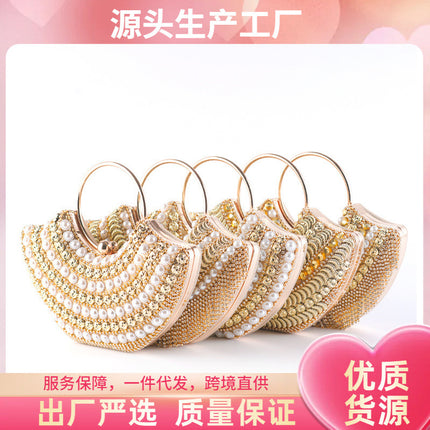 Cross-border New Evening Bags Women's Banquet Bags Crossbody Handheld Handbags Mobile Phone Bags Evening Bags Women's Bags