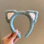Green cat ear headband (B1313)