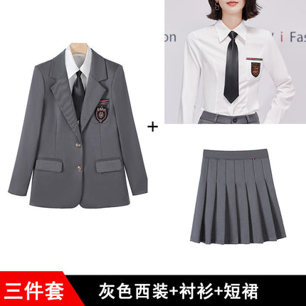 Autumn Clothes Kindergarten Teachers Garden Clothes Work Clothes College Style Fashion Temperament Uniform Kindergarten Teachers Business Clothes Suit suit