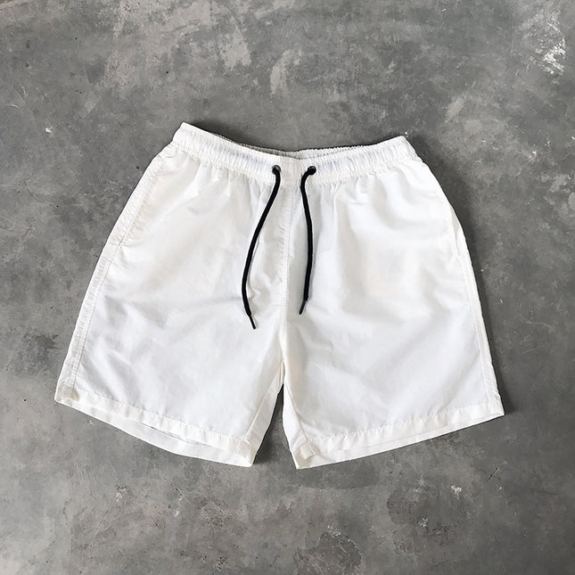 2025 Summer Men's Casual Shorts Candy-Colored Five-Point Shorts Men's Ten-Color Foreign Trade Beach Shorts Dropshipping