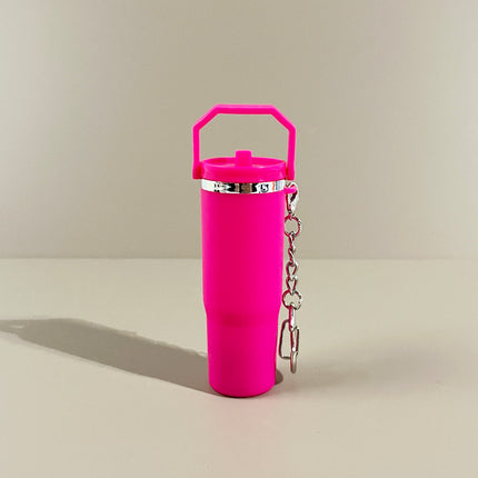 Cross-border New Product Stanley Stanley Keychain Pendant Ice Cup Keychain Can Hold Lipstick Backpack Hanging