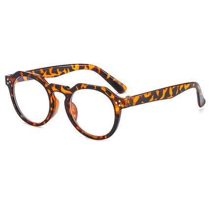 Irregular Anti-Blue Light Rice Nail Glasses Frame Jelly Color Fashionable Trendy Same Style Personalized Full Frame Glasses 3387
