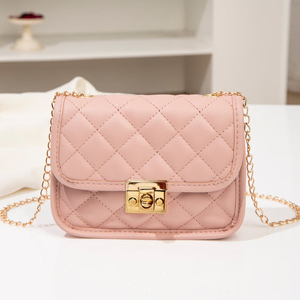 New Embroidered Bag 2021Ladies Bags Trendy Women's Bag Women's Mobile Phone Small Square Bag Fashion Chain Bag