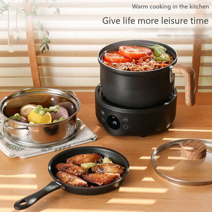 Cross-border 110V/220V English packaging household full-automatic multifunctional split 1.8-liter electric cooking pot European, British and American regulations