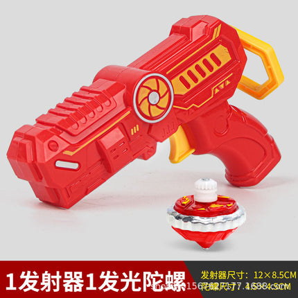Battle disc children's battle alloy cable gyro luminous boy cheap gyro parent-child interactive toy battle