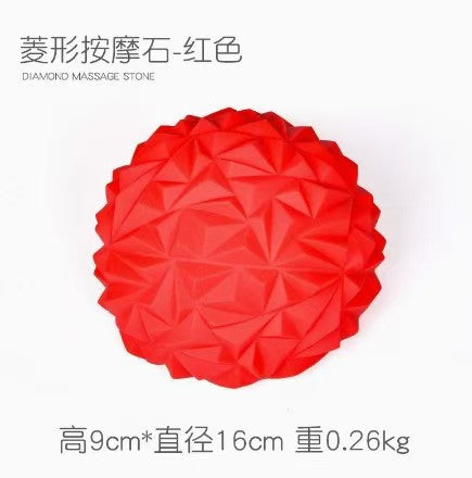 Yoga foot massage semicircle ball, diamond pineapple ball, sensory domestication ball semicircle durian ball
